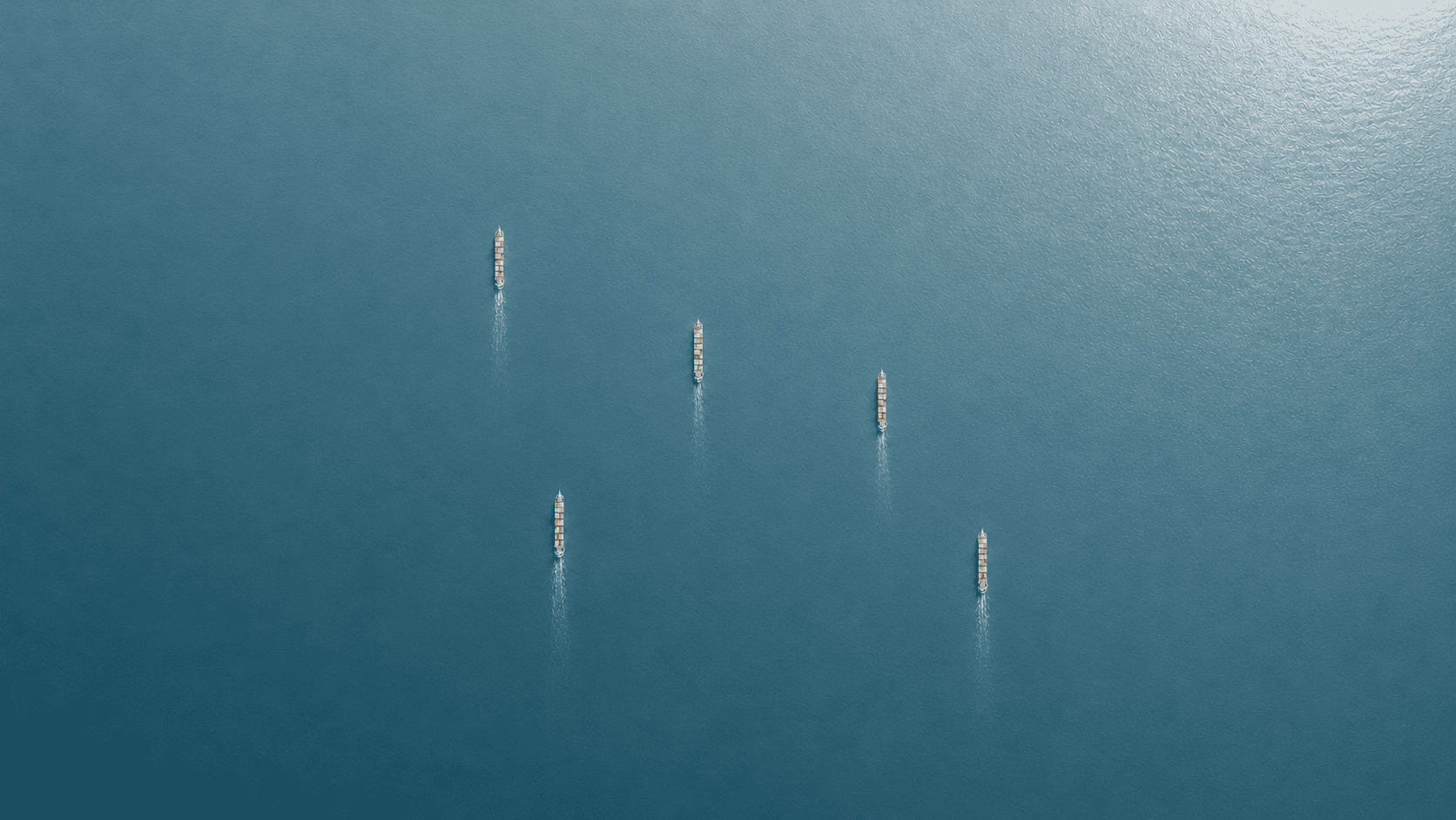 Boote aus der Vogelperspektive